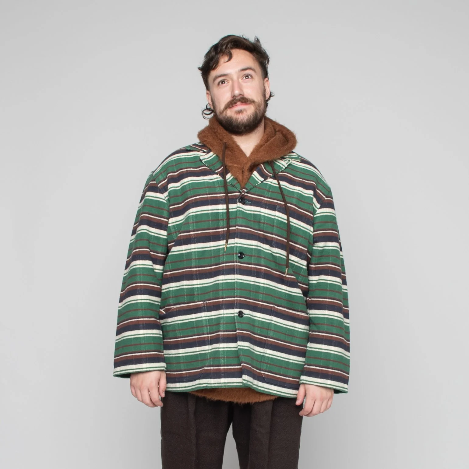 Italian Jail Jacket - Flannel Green — MONITALY